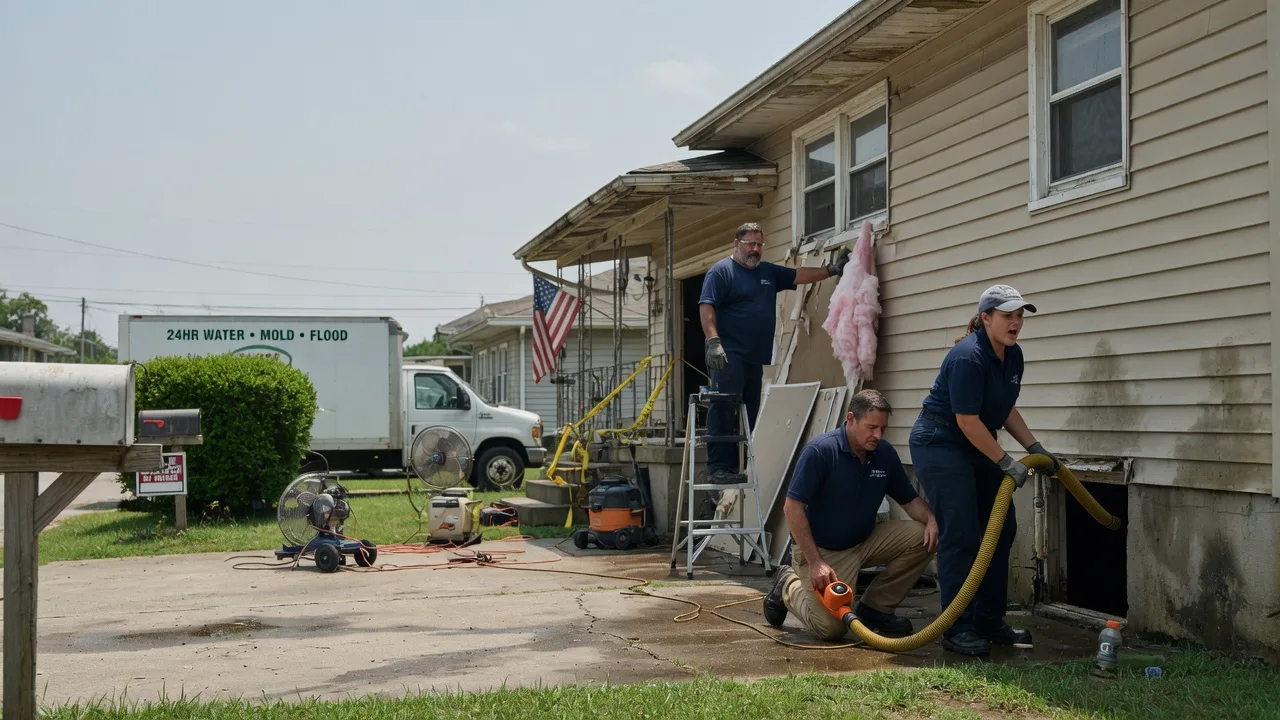Water Damage Repair in Faxon, OK near me
